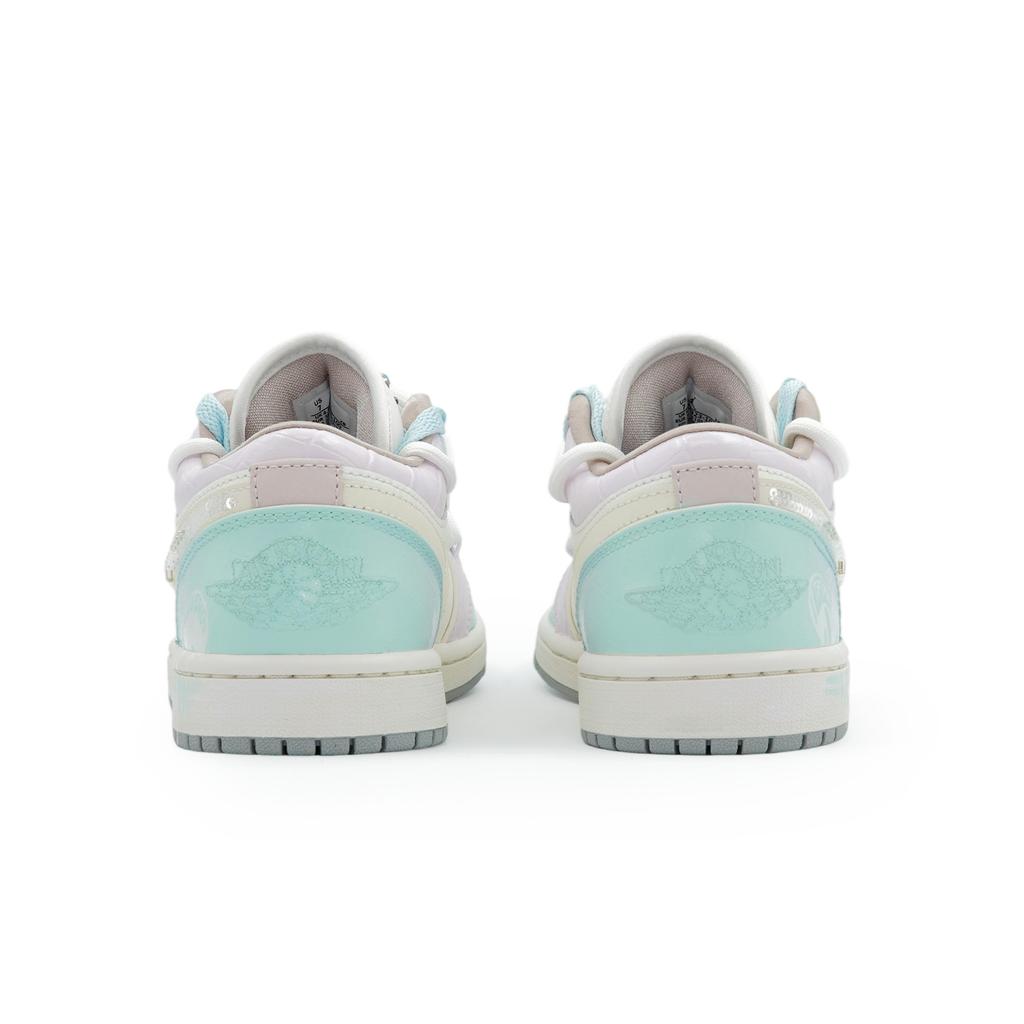 Jordan Air Jordan 1 Vintage Basketball Shoes Unisex Low top Purple/White/Blue IH7323-100(Team1189-)