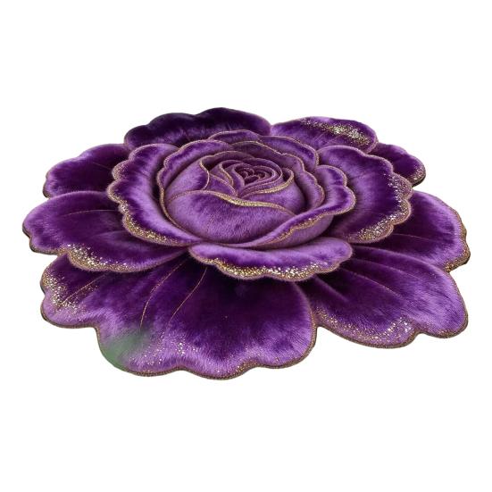 Коврик для пола Традиционный китайский цветочный дизайн Несколько размеров Спальня Мягкий ковер Гостиная Спальня Дверь