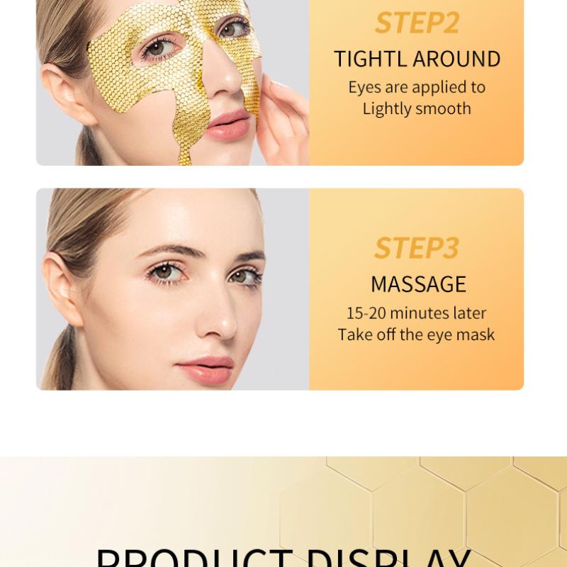 Маска для глаз «Золотая бабочка» SADOER Eye Mask 15 г Увлажняющие таблетки