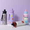 Dual Spout Insulated Vacuum Cup Stainless Steel Insulated Cup Thermal Water Bottle Sport Office