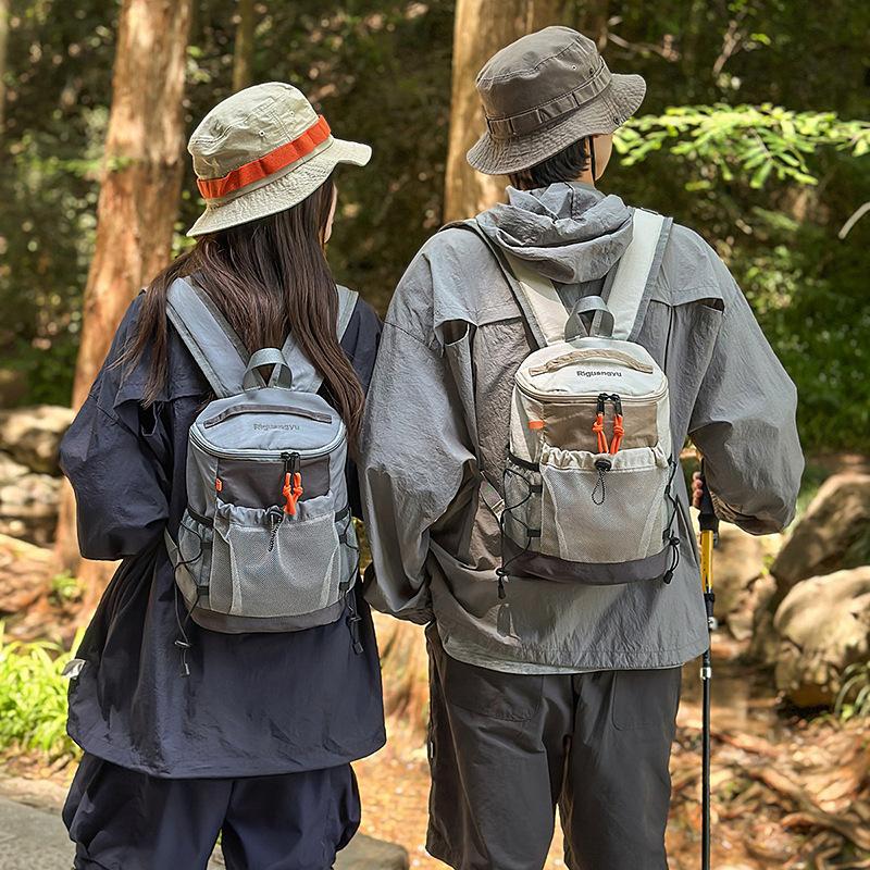 Легкий спортивный рюкзак, рюкзак для пеших прогулок, нишевый и высококлассный дорожный маленький школьный рюкзак