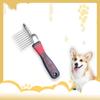 Расческа для домашних животных 1 шт., расческа для ухода за кошками и собаками, распушение шерсти, нож для распутывания узелков, массаж, товары для животных, аксессуары для собак