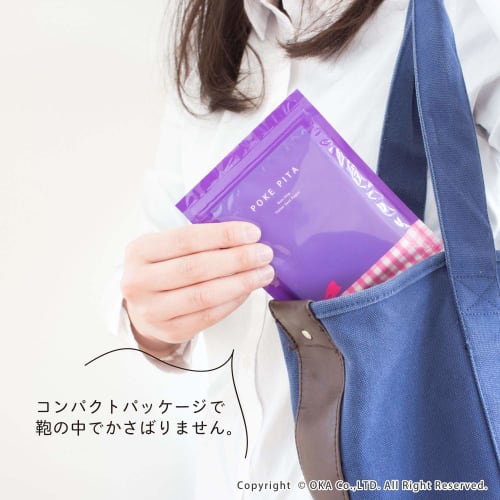 Бумажные накладки на сиденье унитаза Oka, Pokepita, Портативные, 8 штук, Сделано в Японии [Готовность к стихийным бедствиям]