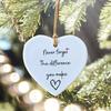 Friendship Ornaments for TRUE Friends Star/Heart Shape Friendship Keepsake Hanging Plaque Christmas