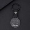 Брелок на День отца Новый брелок Аксессуары Вдохновляющая надпись Украшение Подвески из нержавеющей стали с гравировкой Креативный подарок