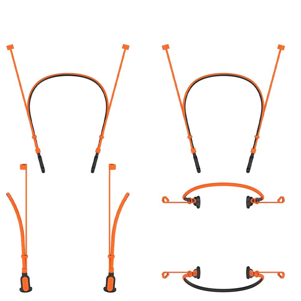 Шейный ремешок для наушников для Galaxy Buds3 FE(2025)/3 Pro/3 Силиконовый шнурок для наушников с защитой от потери Беспроводные наушники шейный ремешок