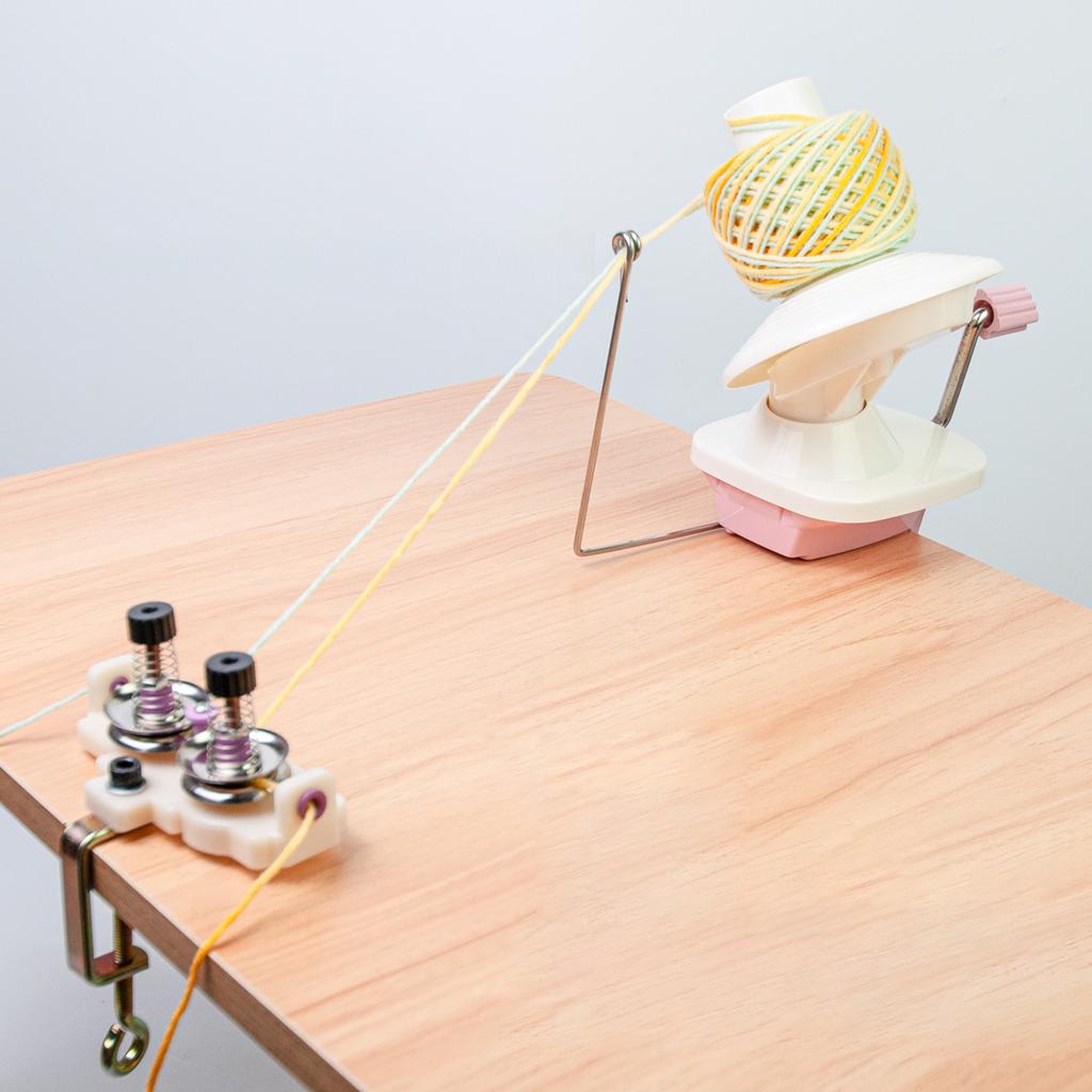 Double Head Yarn Thread Guide Device Yarn Winding Guide Yarn Guide Yarn Winder Accessories for Crocheting Knitting