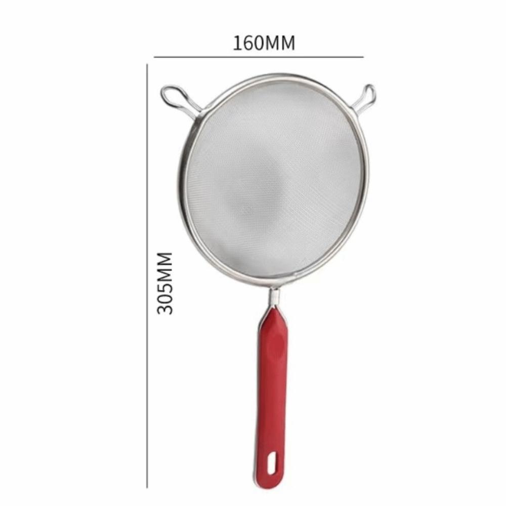 14 16 18 20 22cm Matcha Sifter Stainless Steel Tea Strainer New Fine Mesh Strainer  for Kitchen