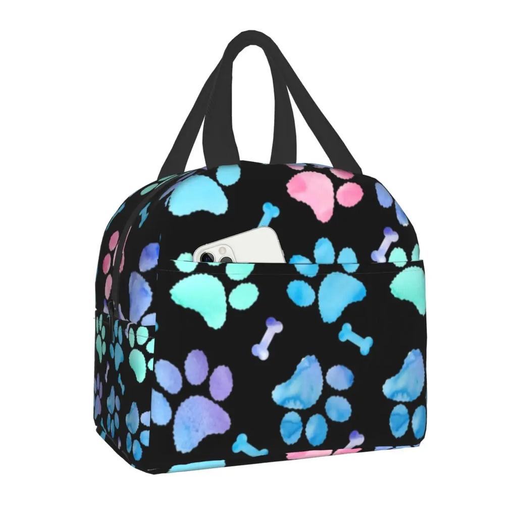 Индивидуальная сумка для обеда Border Collie для женщин, термохолодильник, изолированные ланч-боксы для детей, школьников, сумка для хранения свежих фруктов
