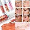 Chameleon Liquid Blusher Pink Orange Color Rendering Moisturizing Pearly Highlighter Eyeshadow Marble Cheek Face Blush Contour