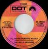 7-дюймовая пластинка MILLS BROTHERS  Ill Never Forgive Myself  Up To M 4517285 DOT RECORDS 1969 США Soul Funk Б/у