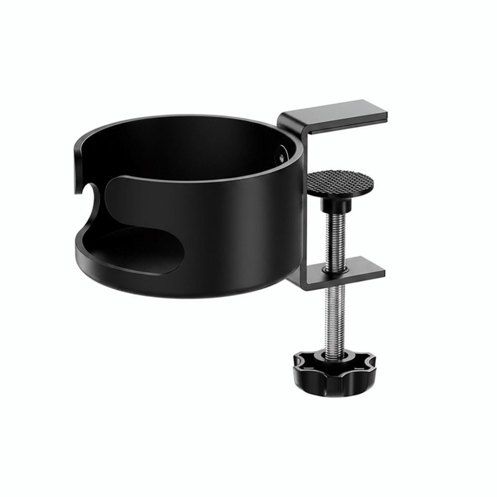 Universal Desktop Cup Holder Adjustable Desk Cup Holder Drink Mount Table Edge Holder Office