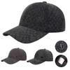 Elegant Winter Baseball Cap For Older Men Adjustable Warmth With Ear Protection