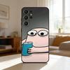 Cartoon K-Ketnipz Cute Painting Phone Case For Samsung S26,S25,24,23,22,30,21,10,9,Ultra,Plus,Lite,Black Soft Case
