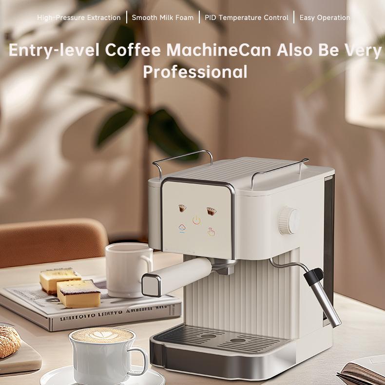 Semi-Automatic Italian Coffee Machine20BarHigh-Pressure Steam Pump Pressure Office Home