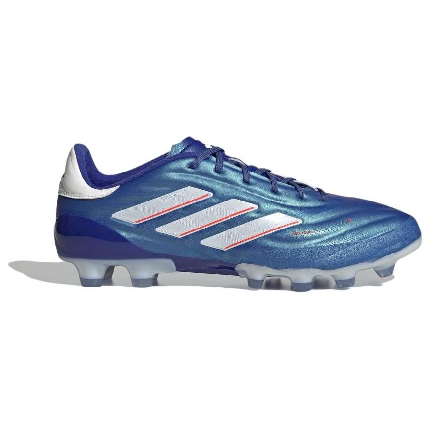 Adidas Copa Pure 2.1 Pure Laced Ag (Rubber Short Studs) Shock Absorption Soccer Shoes Unisex Soccer Shoes Blue IE4902