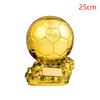 European Football Golden Ball Trophy Souvenir Soccer Spherical Champion Player Competition Award Fans Gift Home Decor