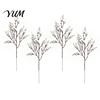 Orange Silk Plants for Halloween Decoration Realistic Artificial Flowers Autumn Home Decoration, Floral Lifelike Branches Seasonal Display Table