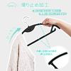 SEWEI 10-Piece Set of Non-Slip, Mark-Free Hangers with 360-Degree Rotating Hooks and Connecting Hooks for Jackets, Ultra-Thin, Wet/Dry Use, White
