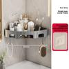 No Punch Corner Shelf Wall Mount Condiment Organizer High Quality Bathroom Storage Rack