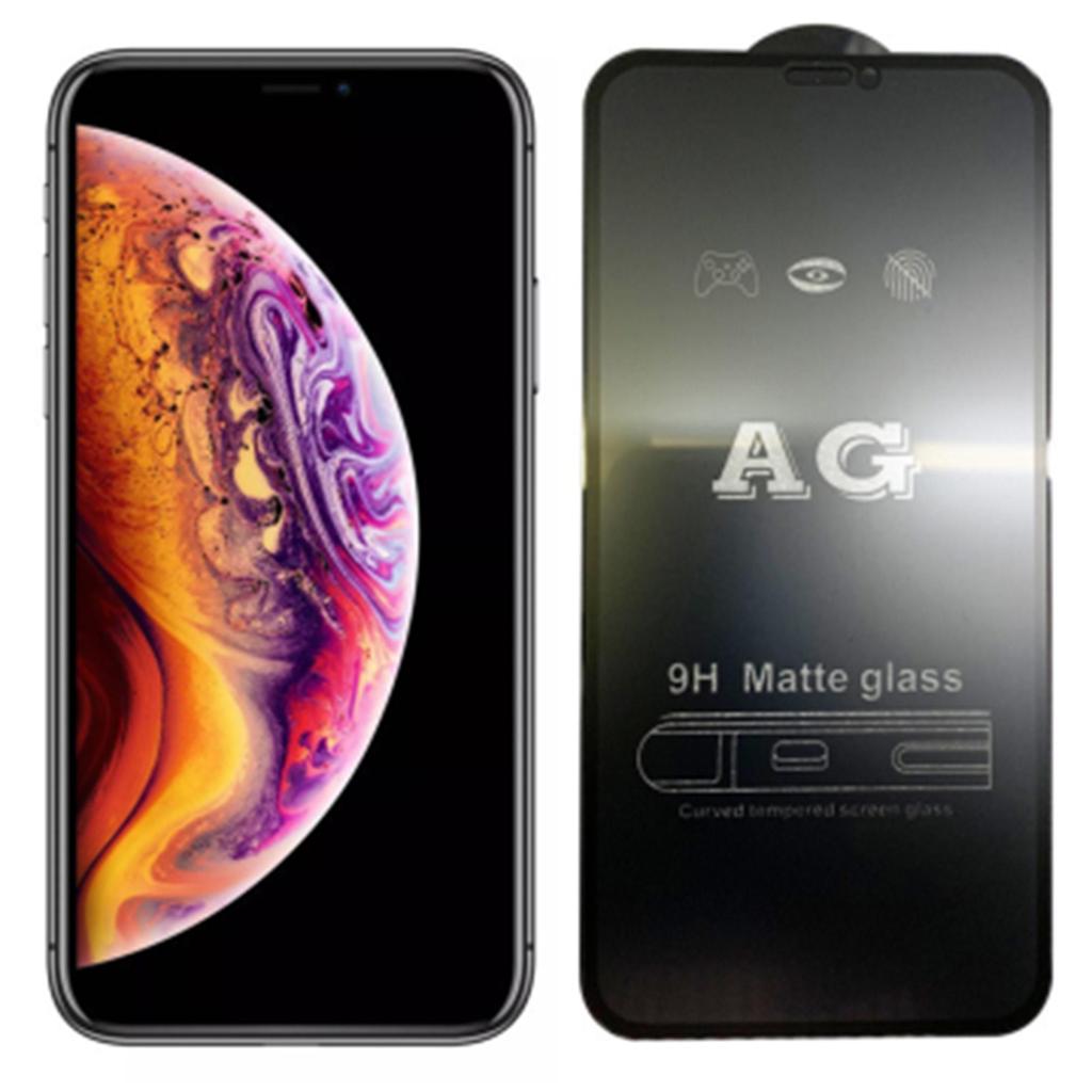 2 шт. AG матовое полное покрытие 9H закаленное стекло для iPhone 11 Samsung S20 FE A52 A51 Xiaomi Redmi Note 10 Pro защитная пленка для экрана против отпечатков пальцев