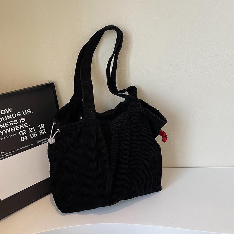 Новая вместительная сумка на плечо с завязками, легкая и простая сумка Bento