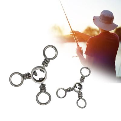 Аксессуары для рыболовных снастей Рыболовные вертлюги Поворотные вертлюги для перехлеста Поворотные вертлюги для троллинга Трехсторонние рыболовные вертлюги