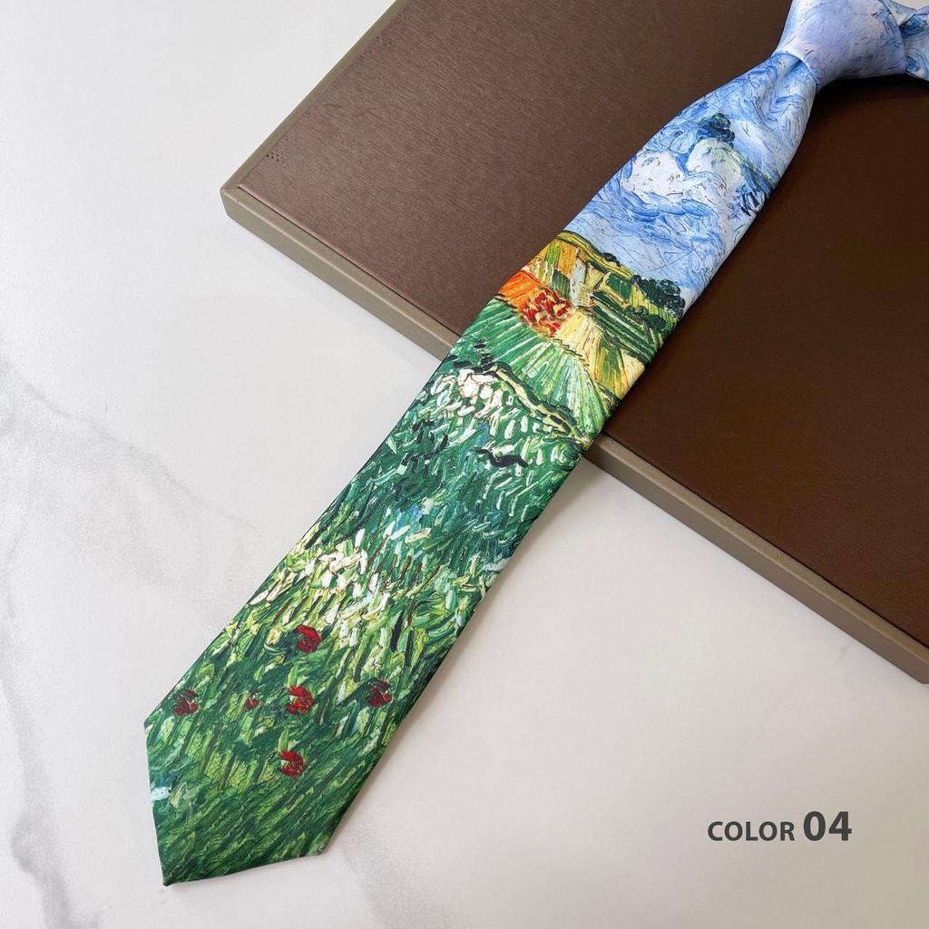 8CM Personalized Printed Hand-Tied Tie
