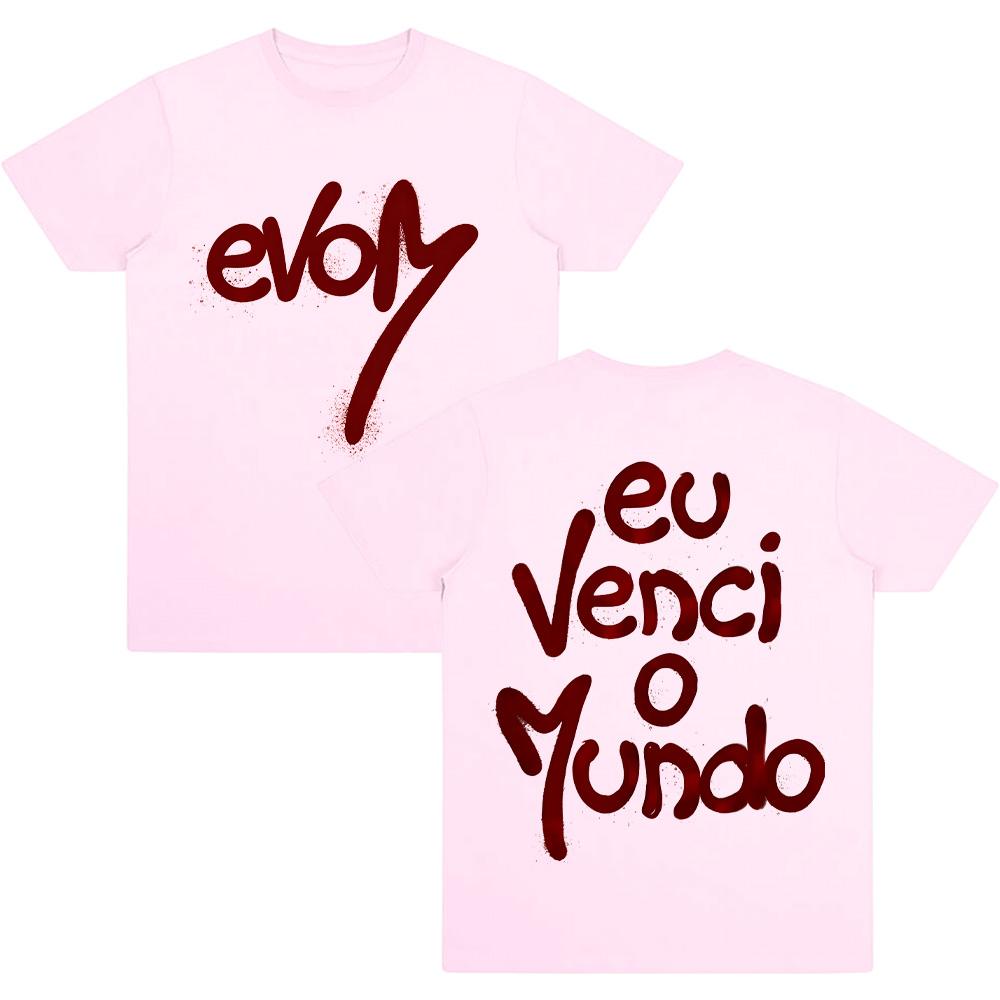 Футболка EVOM Veigh Merch Футболки Графический принт Винтажная Женская Футболка с коротким рукавом Топ Y2k Одежда Летняя Дышащая Футболка