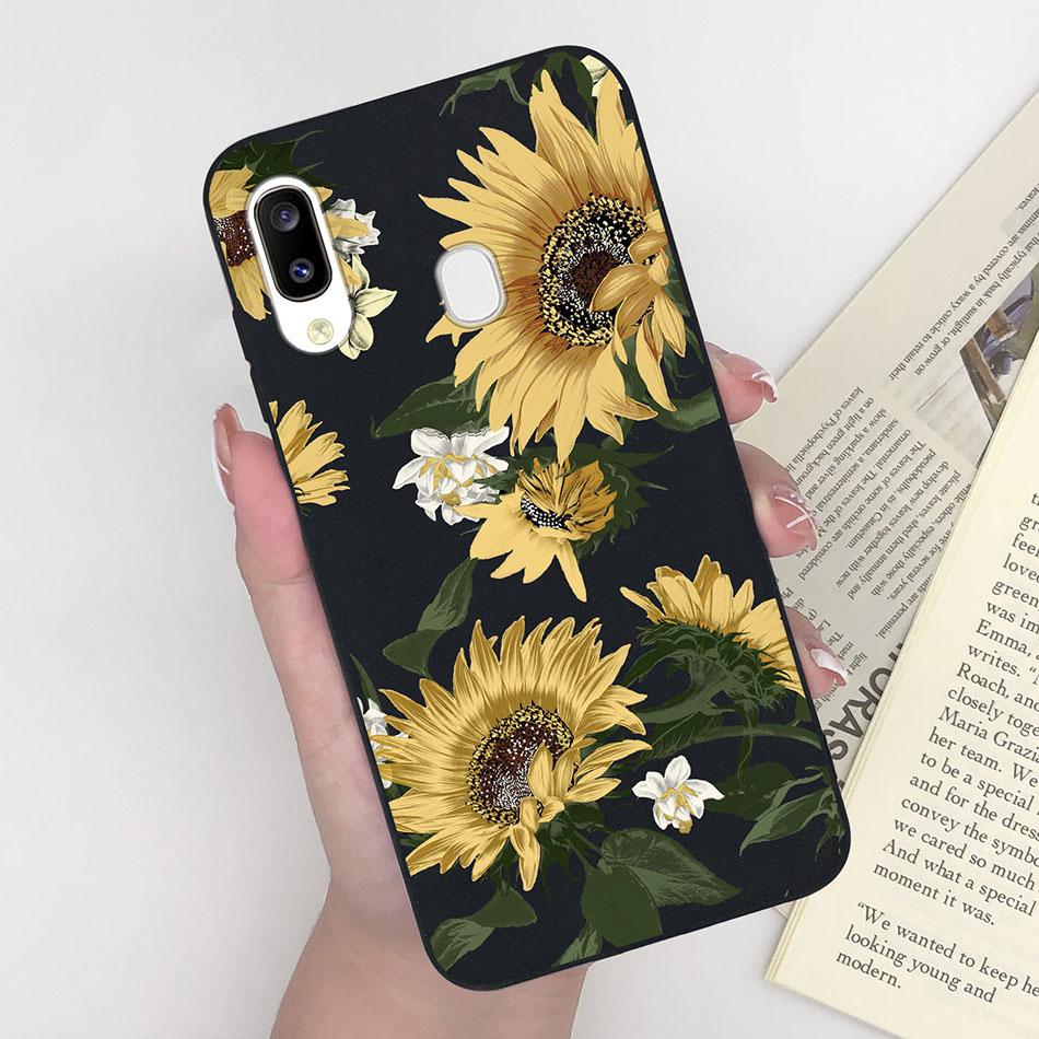 Для Samsung A20 A20S A20E Чехол для телефона Модный узор Мягкая матовая силиконовая задняя крышка Для Samsung Galaxy A20 S E A 20 Funda Shell