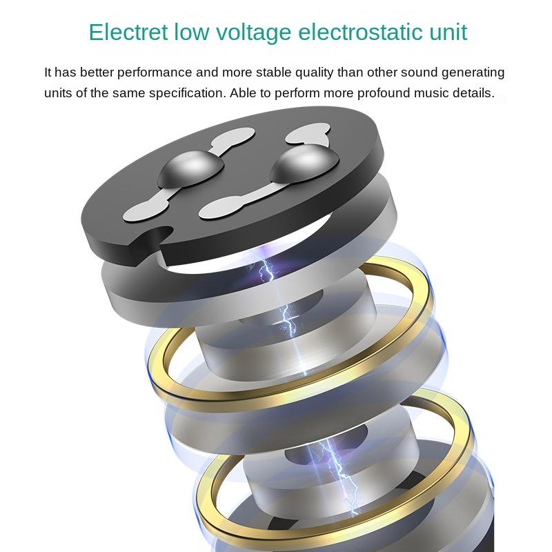 KZ ZES Electric Ring Mixed Headphones 12mm Motorbian Speaker Heavy Music Sports Game HIFI Headphones