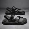 Flat Sandals Men's Sandals Shoes for Men Wear-resistant Soft and Comfortable Indoor and Outdoor Non-Slip Thick Bottom Fashion