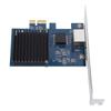 10G PCIe Карта Порт RJ45 RTL8127 PCI Express Gen 4 X1 к 10 Гигабитный Ethernet Адаптер для