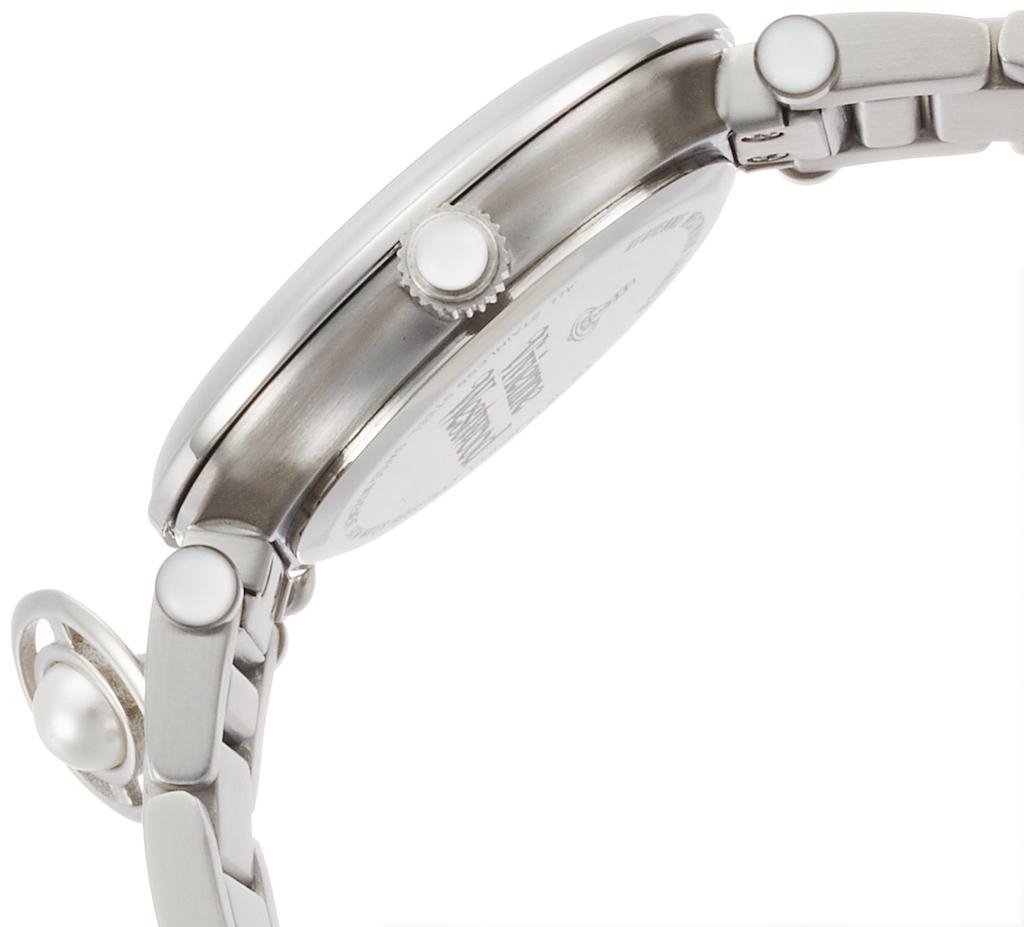 Часы ORB White Shell Dial Stainless Steel Quartz VV006PSLSL Product Silver [Vivienne Westwood] [Product]