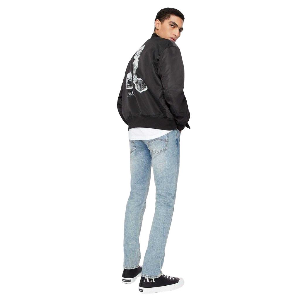 Armani Exchange Men's Reversible Bomber Jacket