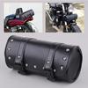Universal Motorcycle Saddlebag Tool Bag Mounting Strap Round Fork Bag For Harley