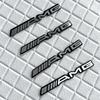 1pcs Letter Emblem Badge for Mercedes Benz AMG Interior Center Console Fob Logo Car Styling Accessory 3D Sticker for C E GLK GLA