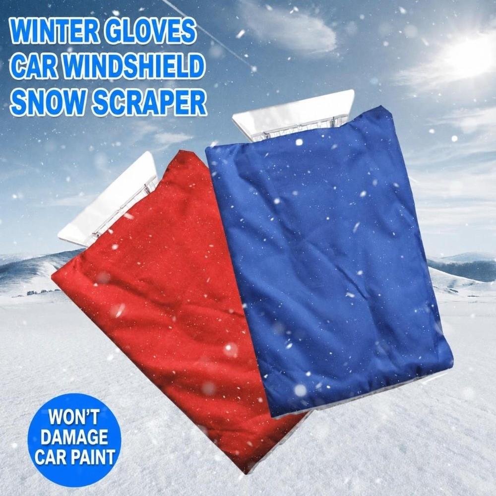 Warm Glove Car Cleaning Scratch-Free Ice Removal Clean Tool Ideal Snow Shovel Household Use