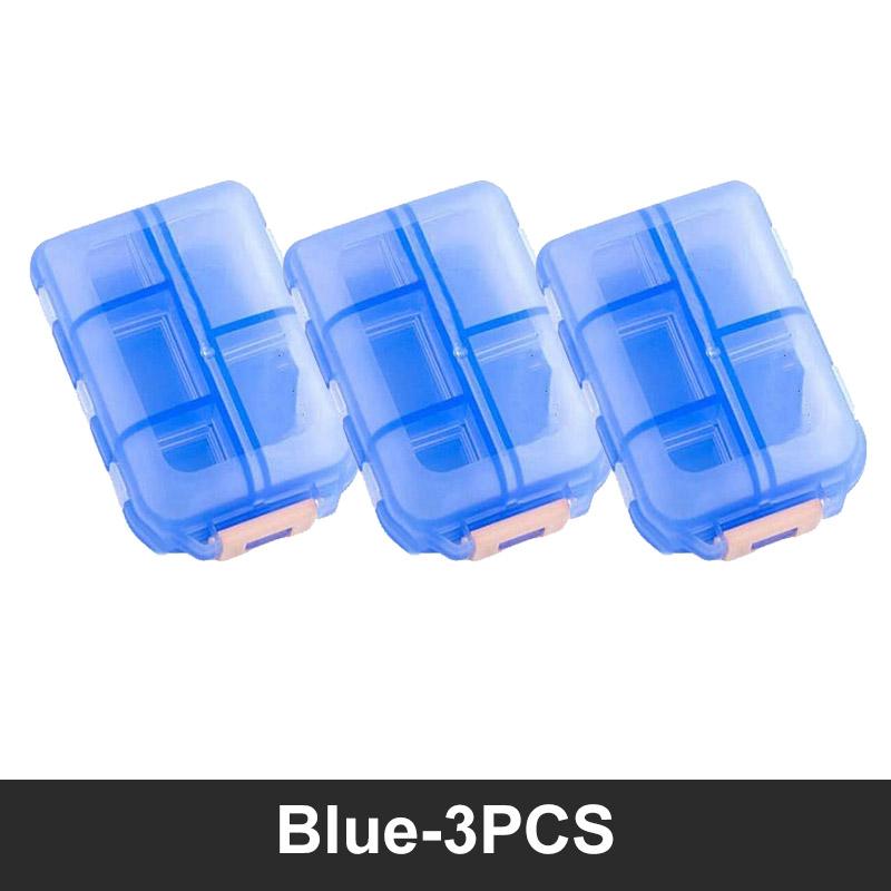 Новый удобный для путешествий таблетница дозатор таблеток органайзер для таблеток контейнер для таблеток разделитель лекарств коробки для лекарств