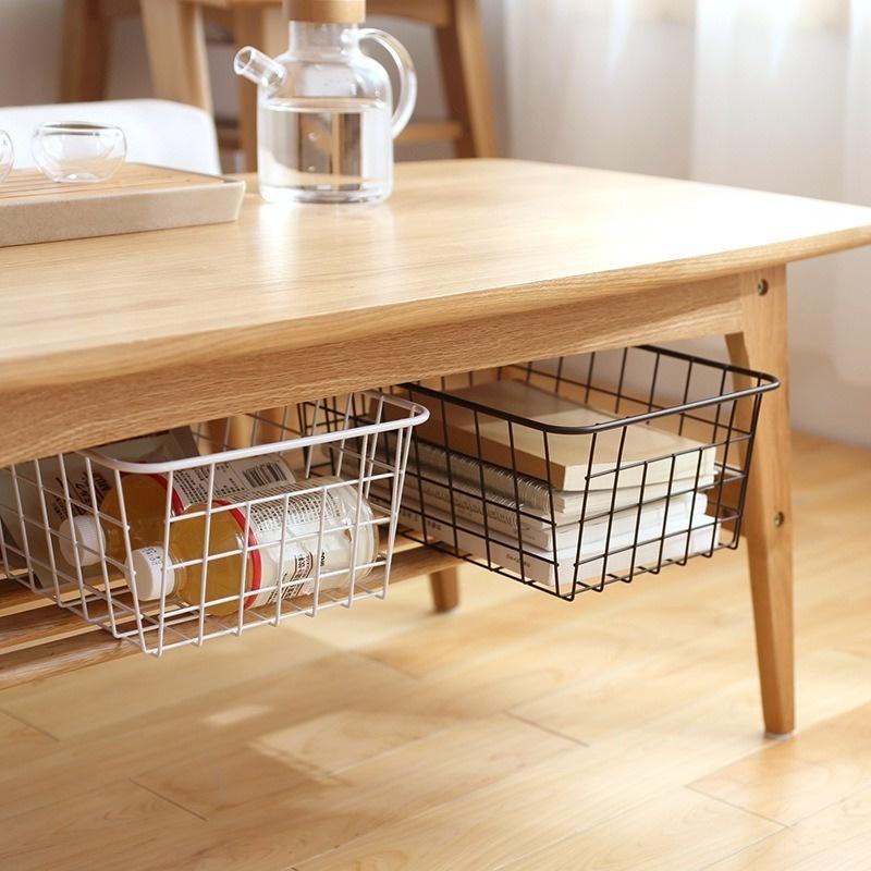 Японская корзина для хранения из кованого железа, настольная корзина для хранения, кухонная корзина для хранения, коробка для хранения в ванной