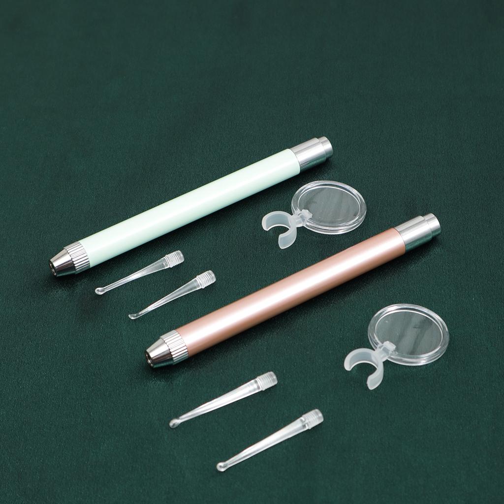4pcs Ear Cleaner Spoon Light Ear Curette Picker Visual Earpick  Ear