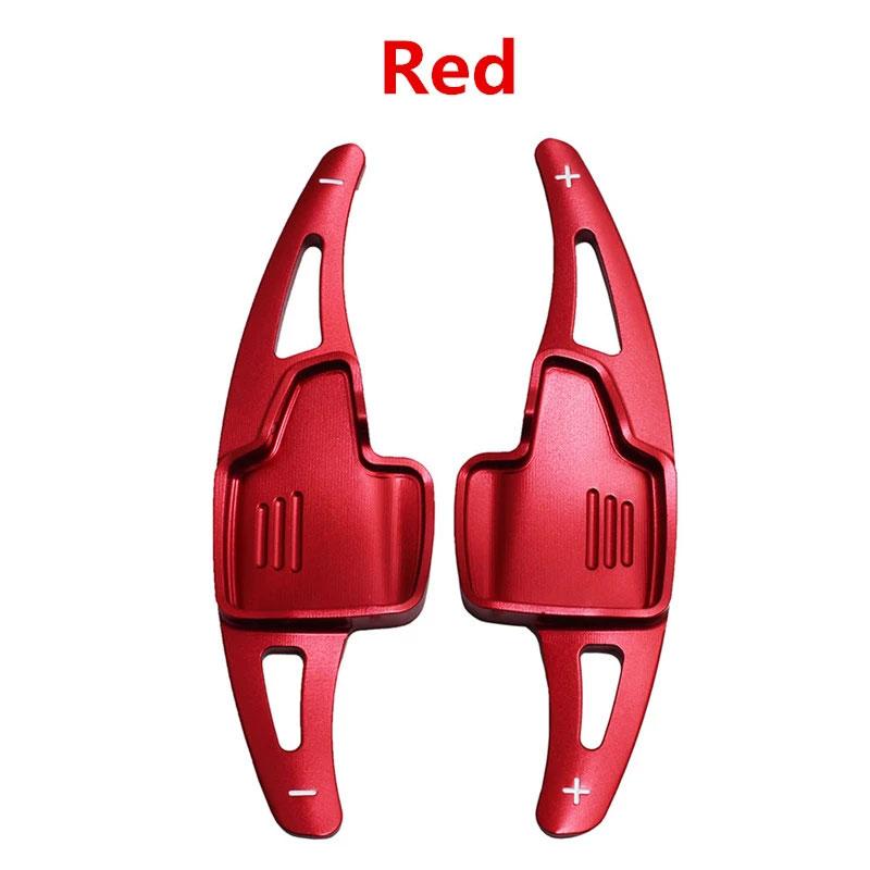 2 шт. алюминиевый руль подрулевой переключатель удлинитель рычага переключения передач автомобиля наклейка на коробку передач для Ford Focus 2015-2018 Kuga Escape 2017-2019