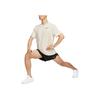 Nike Дышащая Приятная к коже Модная Универсальная Простая Футболка с коротким рукавом Мужские топы Парусиново-белый HJ3535133