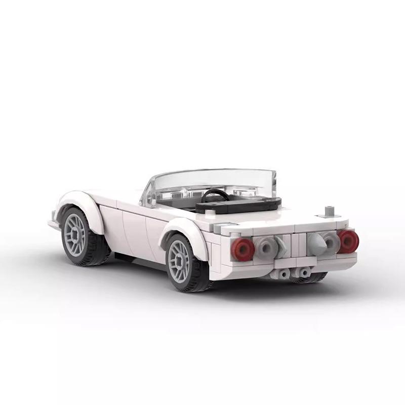 Small Particle Building Blocks MOC Fengtian 2000GT Children's Assembled Car Model Toy Set Ornaments