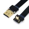CY 20cm 90 Degree Up Angled FPV Micro HDMI Male To HDMI Male FPC Flat Cable for GoPro Multicopter Aerial Photography