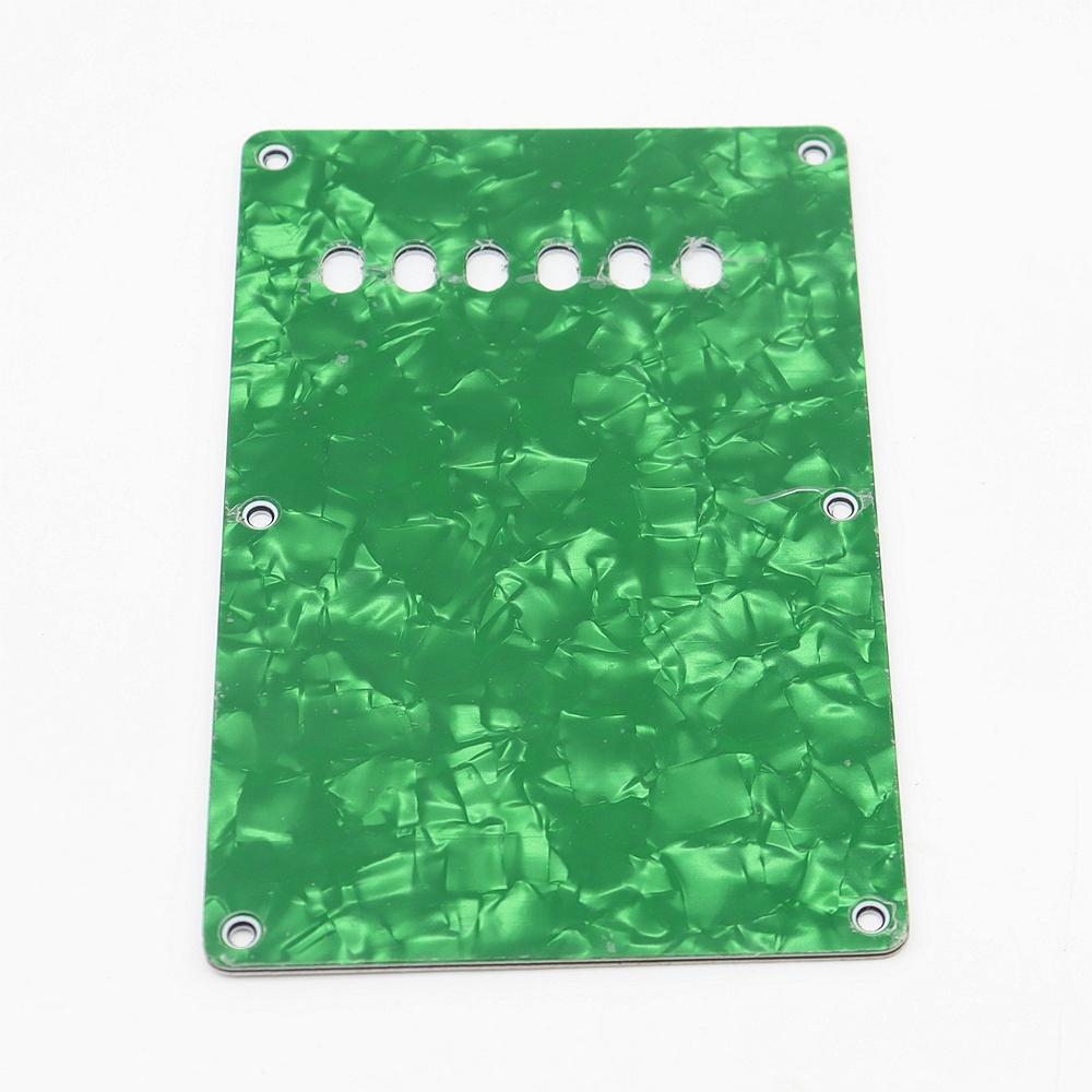 6 Hole Pvc Guitar Back Plate Pickguard Tremolo Backplate For St Modern   Style Electric Guitar Special Offer