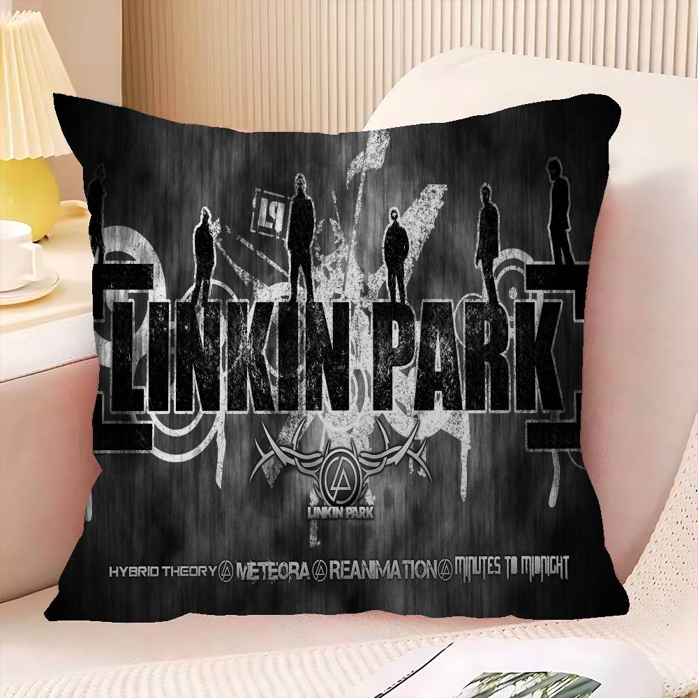 Rock Band L-Linkin Cool P-Park 45*45Cm Cushion Cover Pillow Cover Decor Pillowcase Home Pillowcase For Couch Pillow
