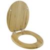 AWD INTERIOR 1977 Amargura MDF soft-close toilet seat, wood pattern