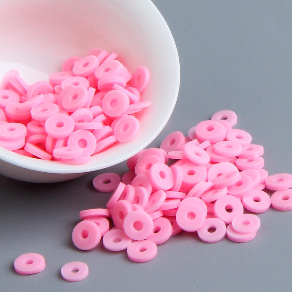 10 г бусин из полимерной глины сплошного цвета для браслетов и ожерелий - Разделительные бусины ручной работы