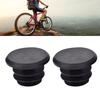 2 шт. Заглушки для руля горного велосипеда, концы, нескользящие, износостойкие, из пластиковой смолы, для шоссейного велоспорта